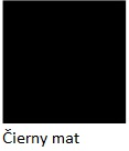 čierny mat